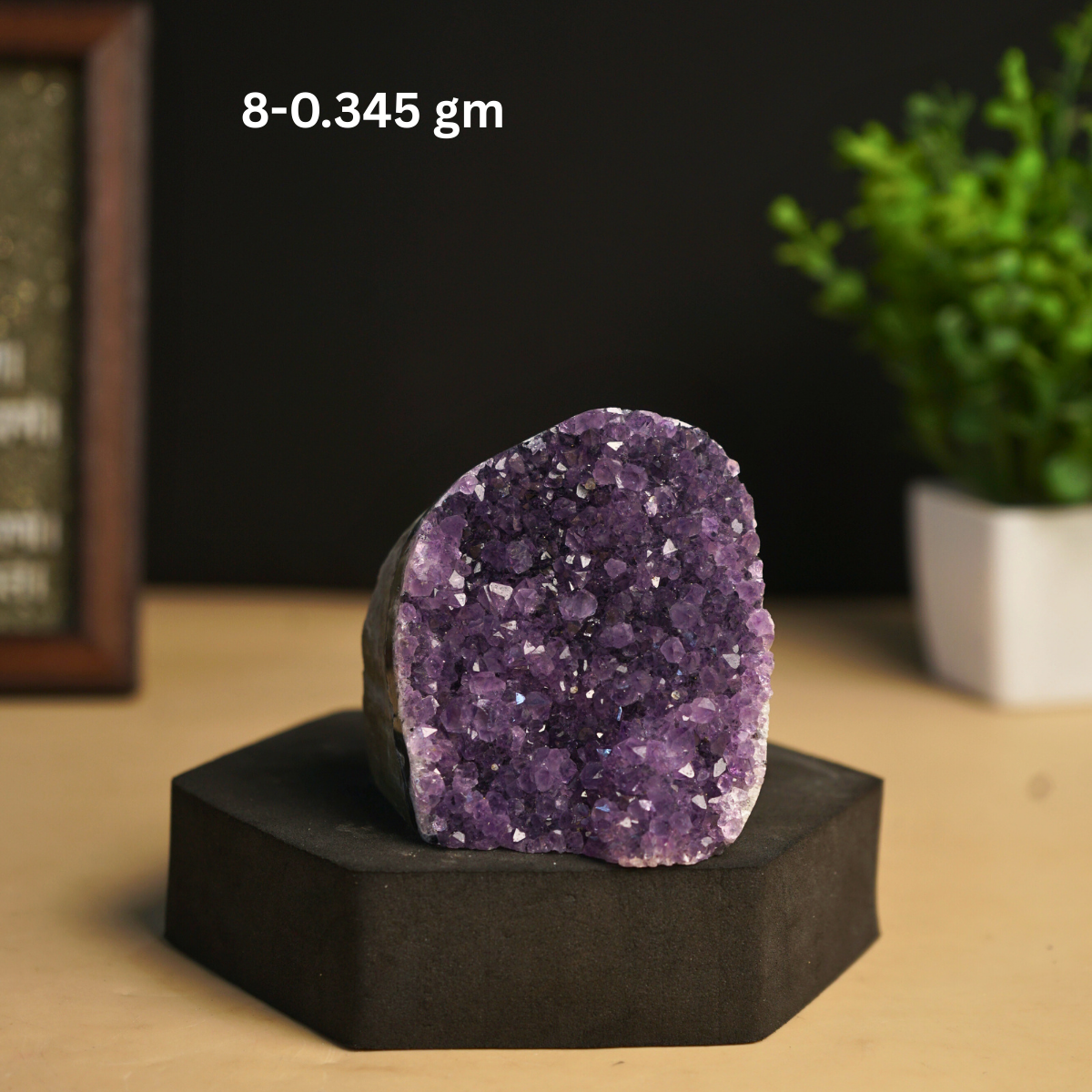 Amethyst mini / small geode-8 - 345gm-Maitri Export | Crystals Store