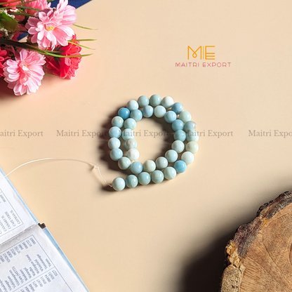 10mm loose crystal beads Line-Amazonite-Maitri Export | Crystals Store