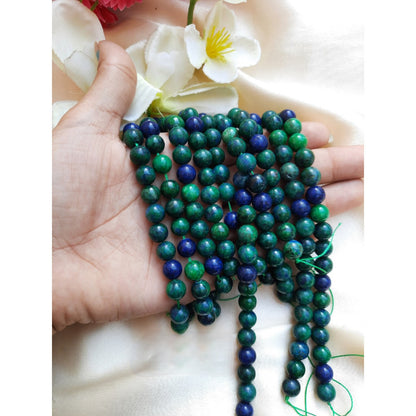 Azurite 8mm Natural Crystal 8mm line-Maitri Export | Crystals Store
