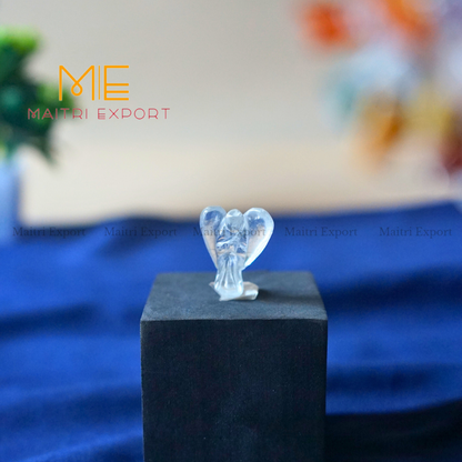 Natural Crystal Stone 1 Inch Angel-Clear Quartz-Maitri Export | Crystals Store