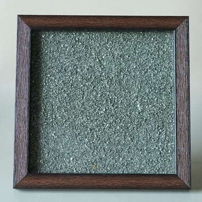 Pyrite Frame 6x6 inch ( frame design can vary )-Pyrite Cluster Frame-Maitri Export | Crystals Store