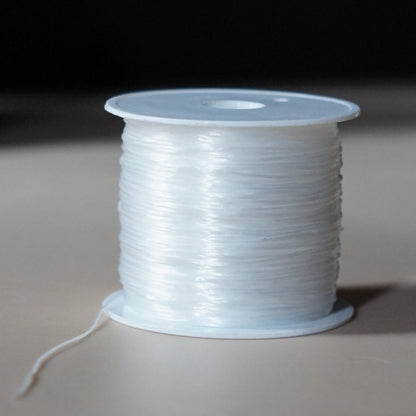 Elastic Roll 500 meter-White-Maitri Export | Crystals Store
