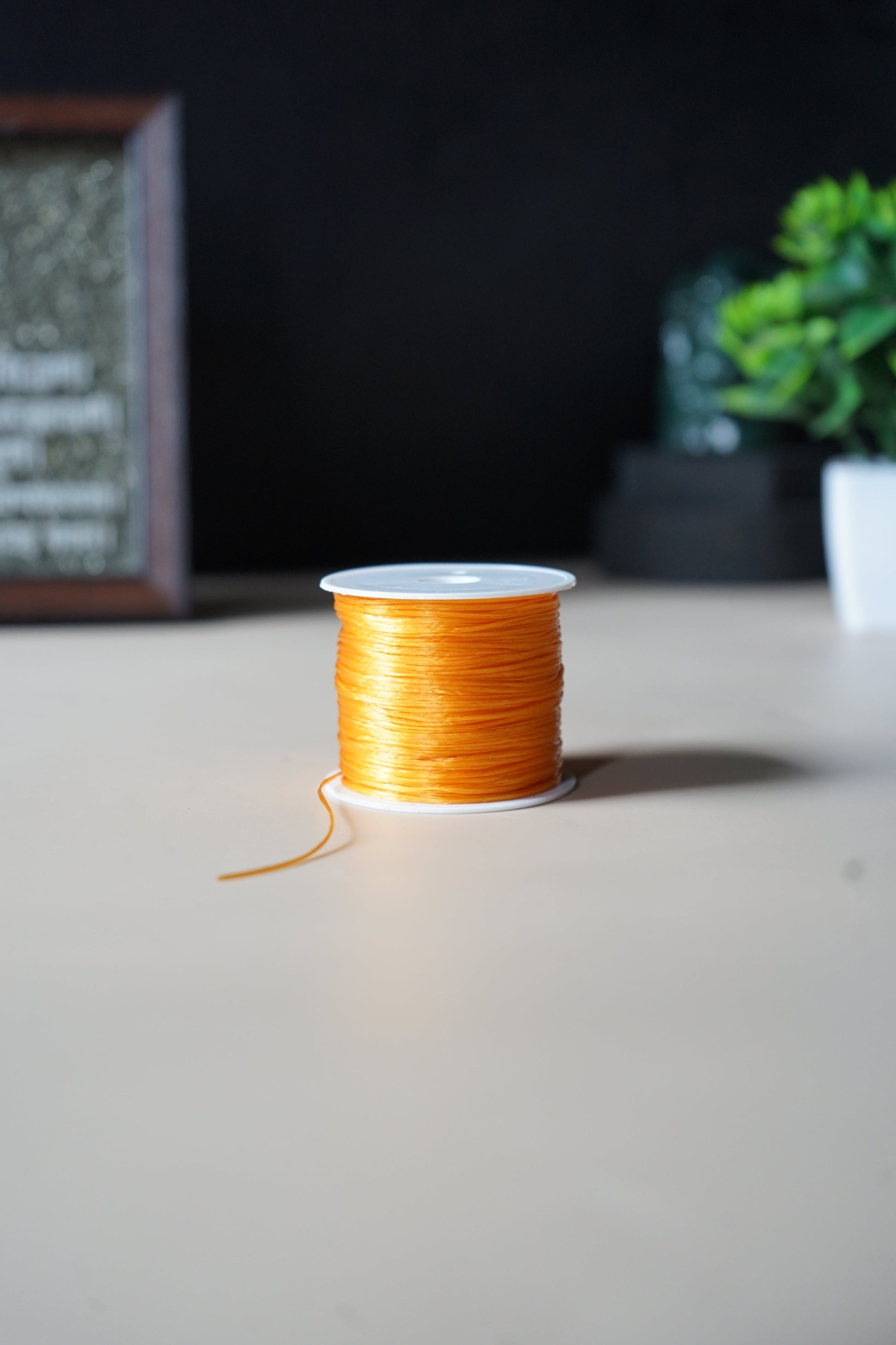 Elastic roll 50 meter-Yellow-Maitri Export | Crystals Store