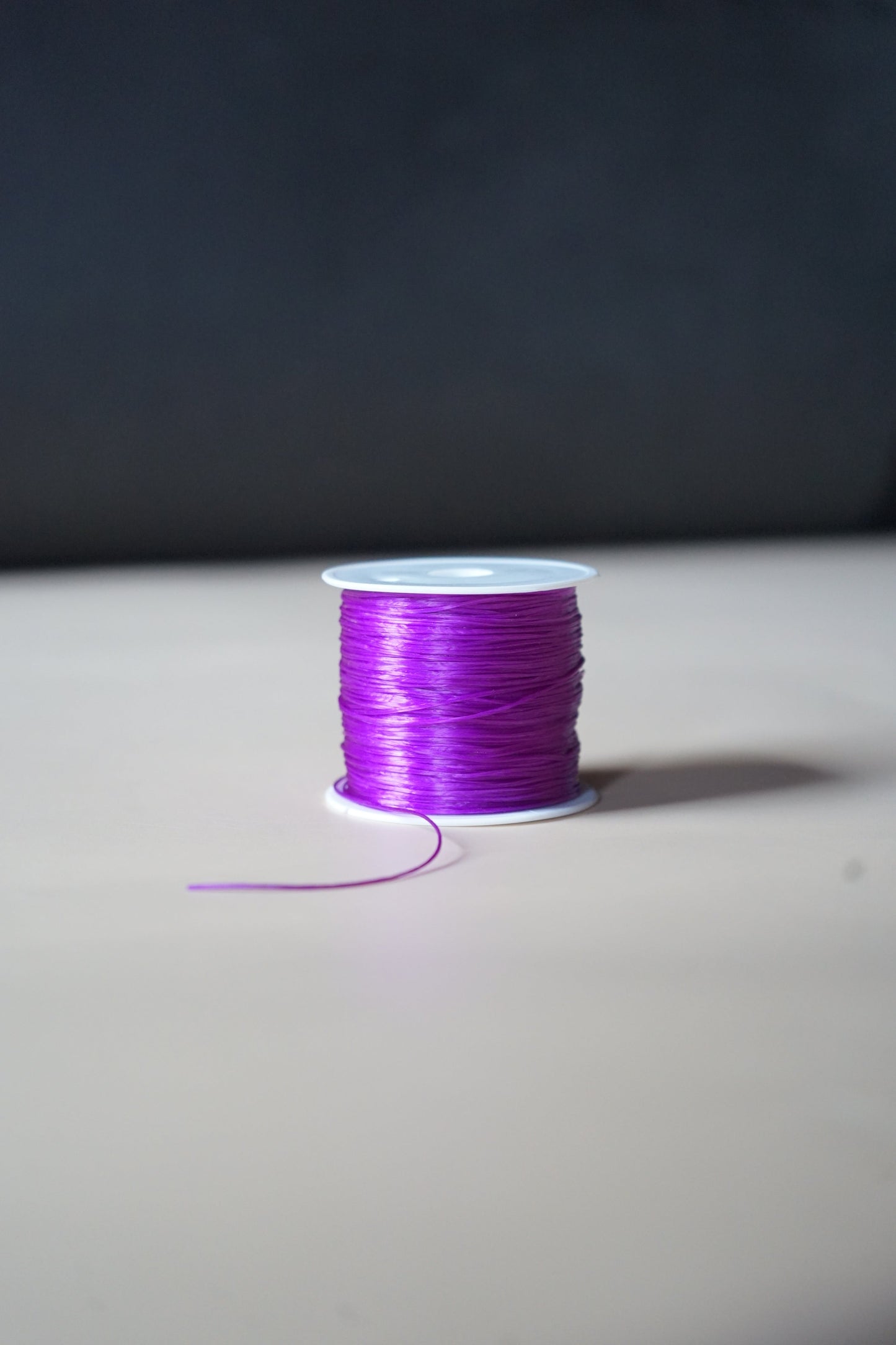 Elastic roll 50 meter-Purple-Maitri Export | Crystals Store