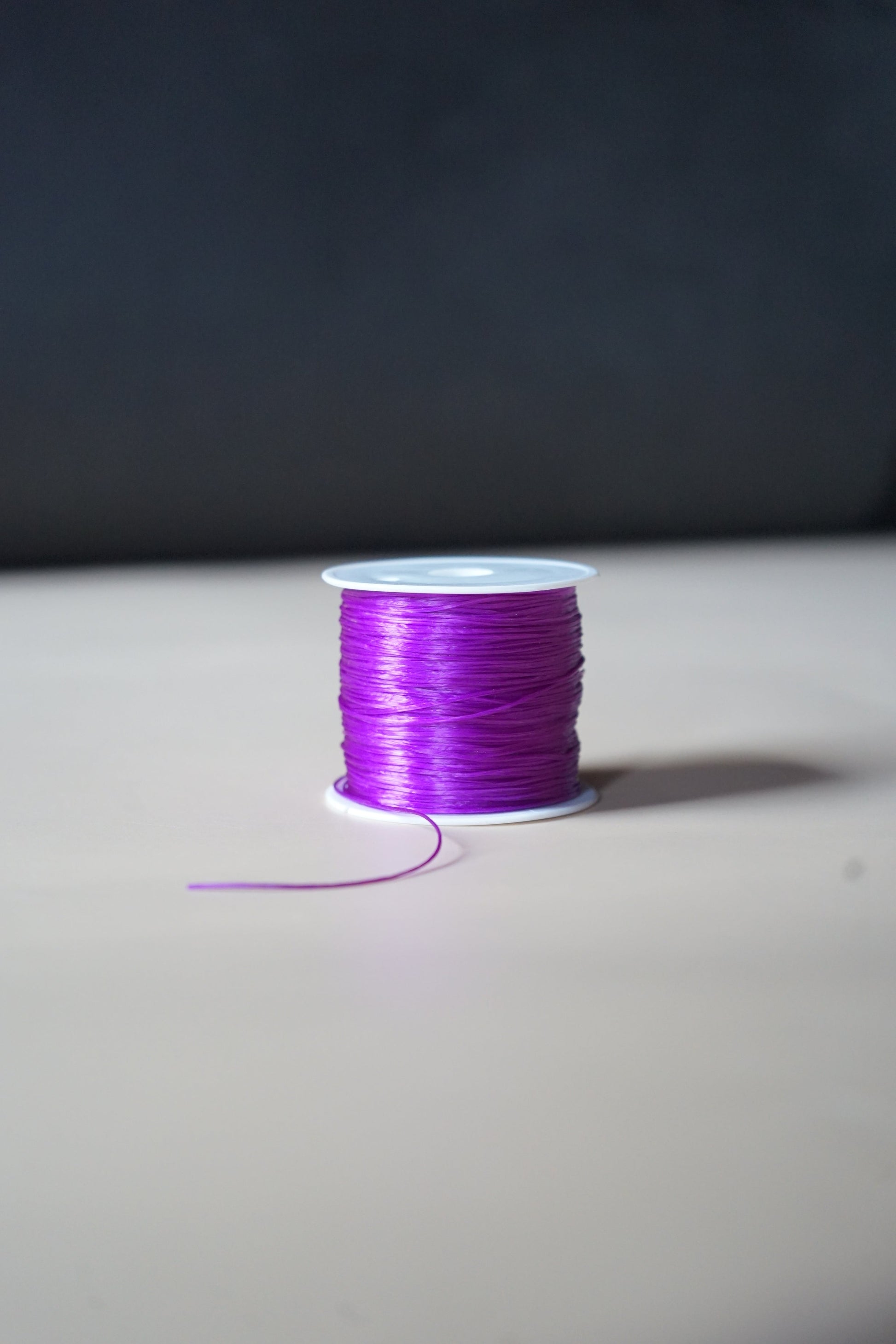 Elastic roll 50 meter-Purple-Maitri Export | Crystals Store