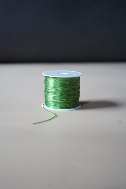 Elastic roll 50 meter-Green-Maitri Export | Crystals Store