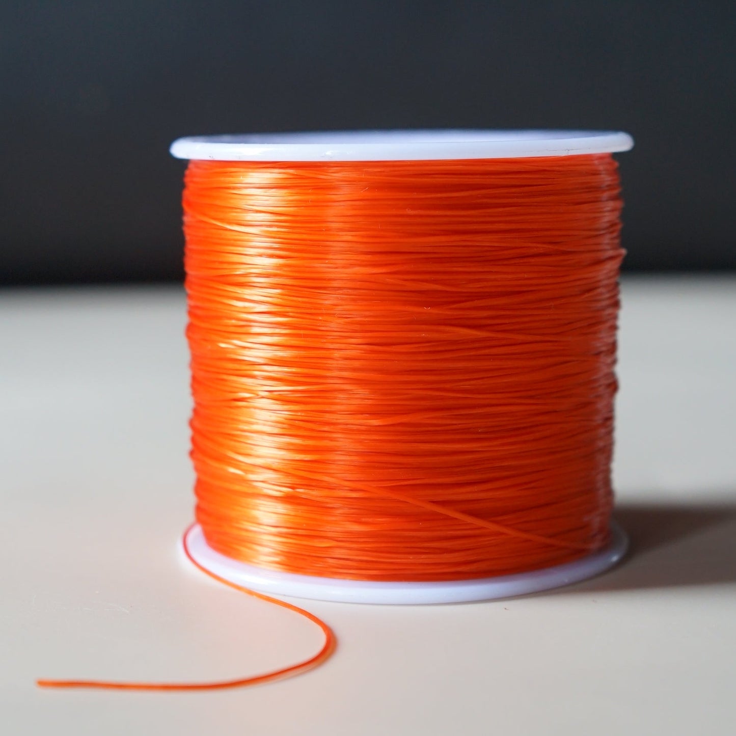 Elastic Roll 500 meter-Orange-Maitri Export | Crystals Store