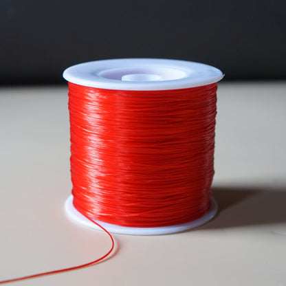 Elastic Roll 500 meter-Red-Maitri Export | Crystals Store
