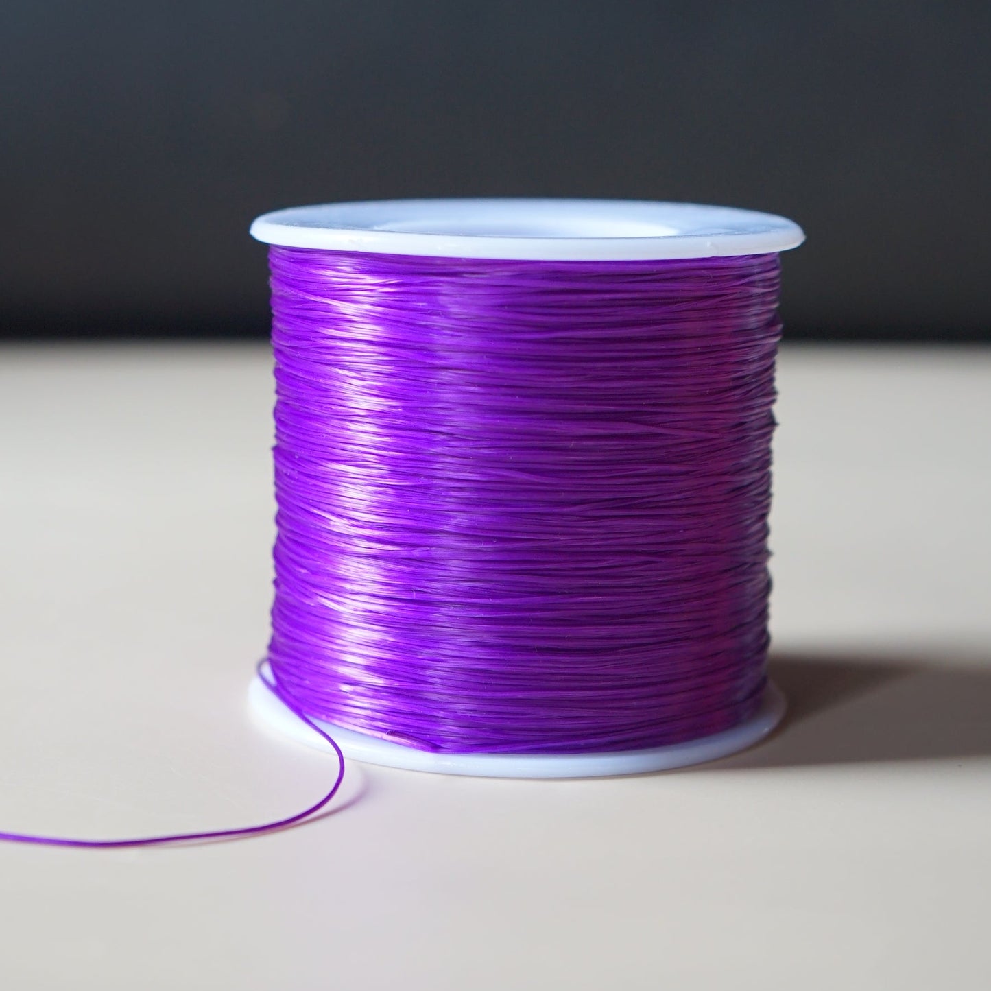 Elastic Roll 500 meter-Purple-Maitri Export | Crystals Store