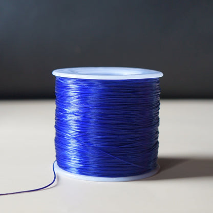 Elastic Roll 500 meter-Blue-Maitri Export | Crystals Store