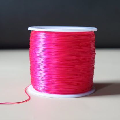 Elastic Roll 500 meter-Lite Pink-Maitri Export | Crystals Store