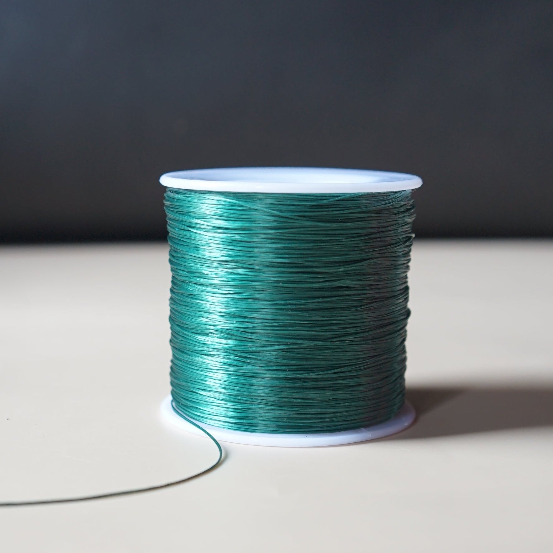Elastic Roll 500 meter-Green-Maitri Export | Crystals Store