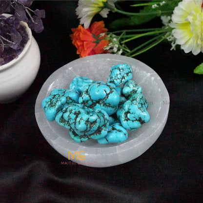 Turquoise Natural Crystal Healing Stone Tumble / Pocket Stone-Maitri Export | Crystals Store