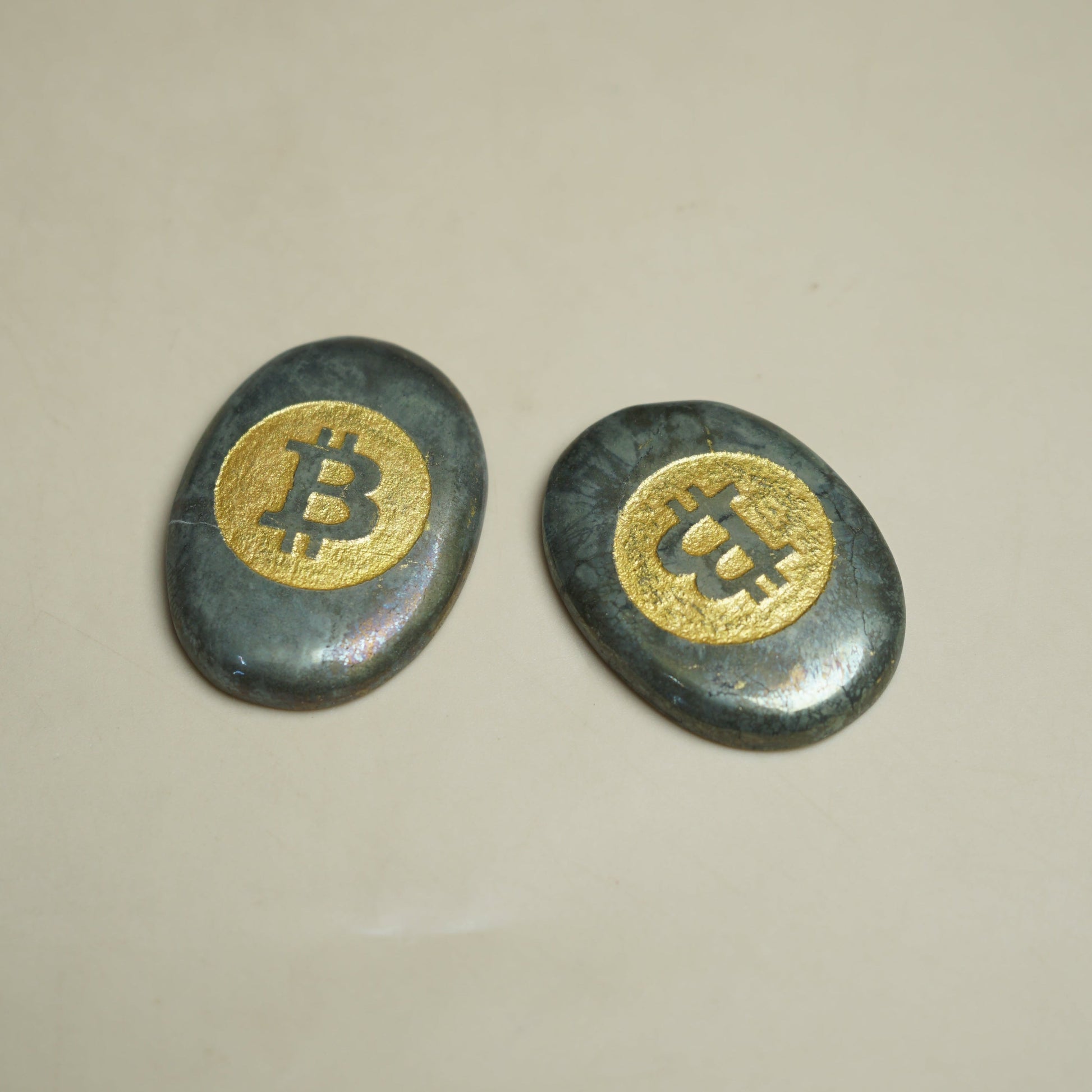 Pyrite Bitcoine Oval-Maitri Export | Crystals Store
