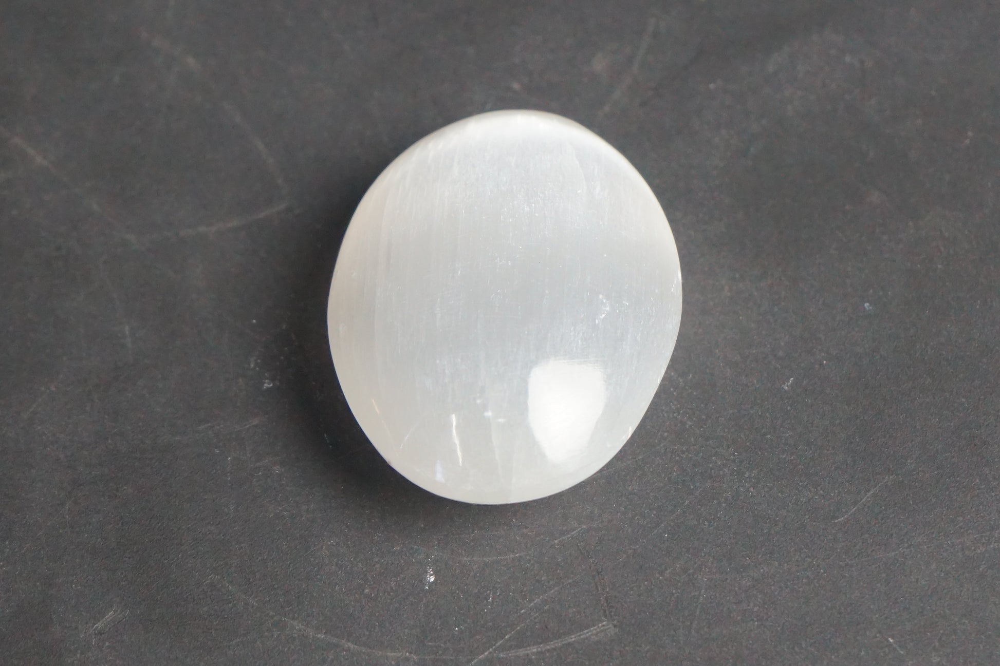 Selenite Morocco Palmstone-Maitri Export | Crystals Store