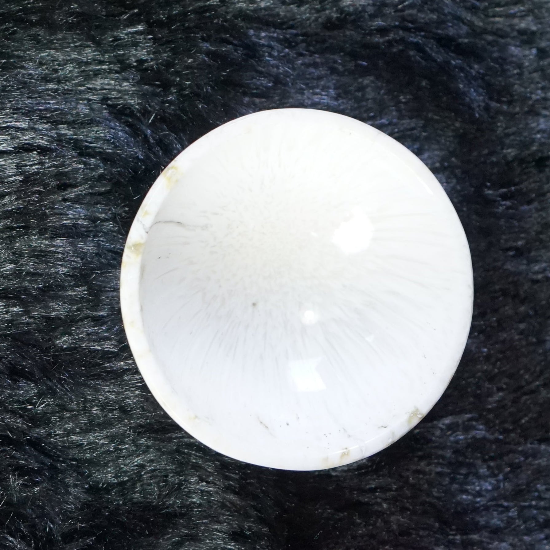 Natural Crystal Stone Handcrafted Bowl ( 2 inches )-Scolocite-2 Inch-Maitri Export | Crystals Store