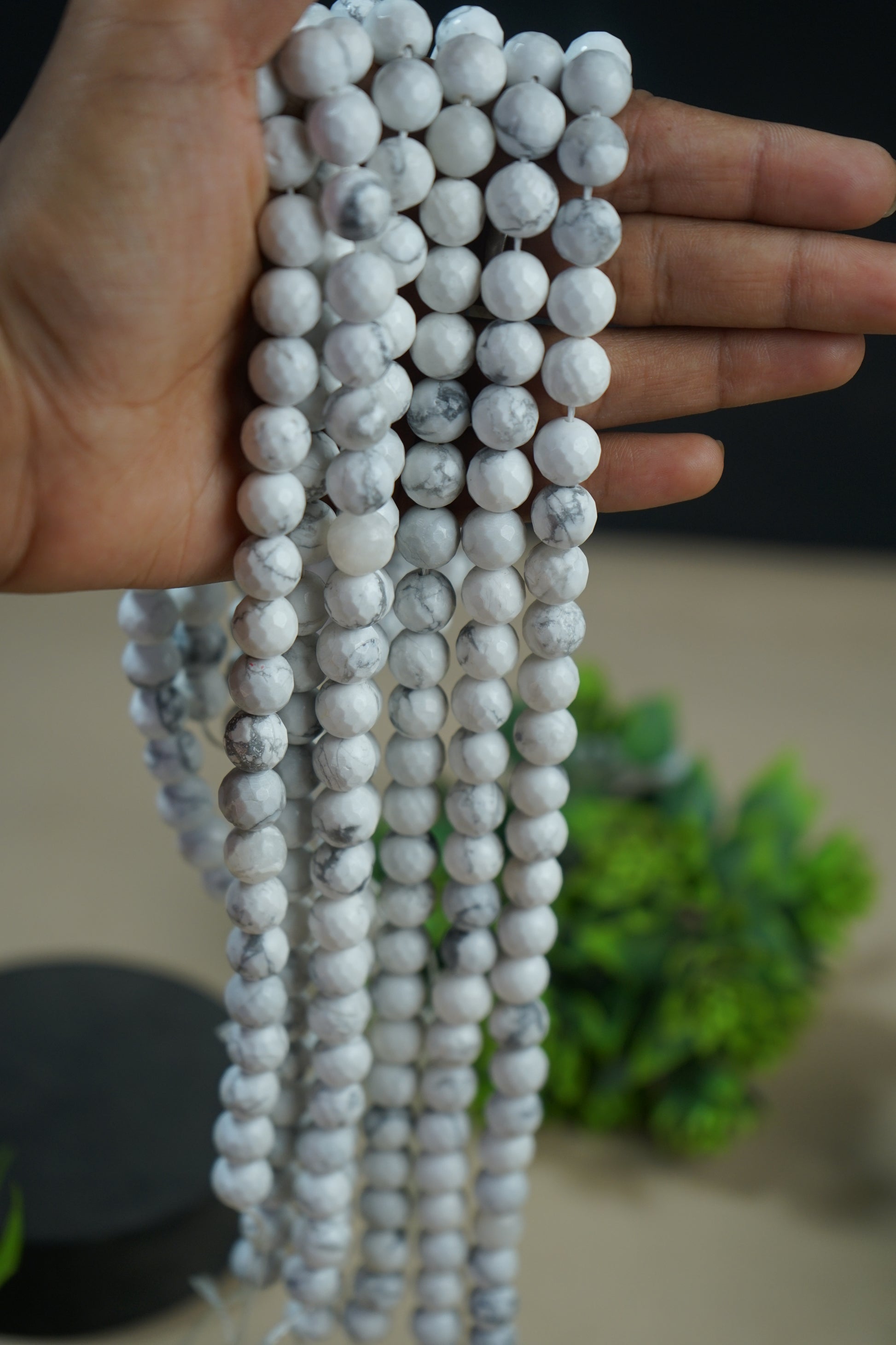Loose 10mm Crystal Beads Faceted / Diamond cut Line for Bracelets / Jewellery-Maitri Export | Crystals Store