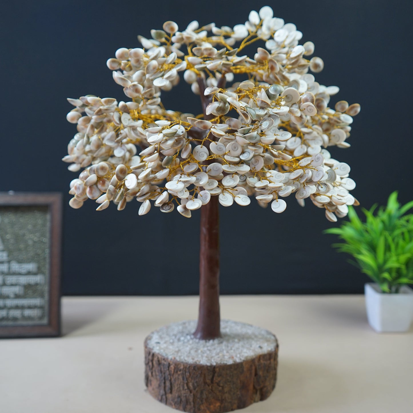 1000 beads crystal healing tree