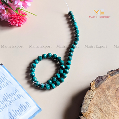 10mm loose crystal beads Line-Malachite-Maitri Export | Crystals Store