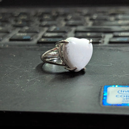 Heart shape stone ring-Maitri Export | Crystals Store