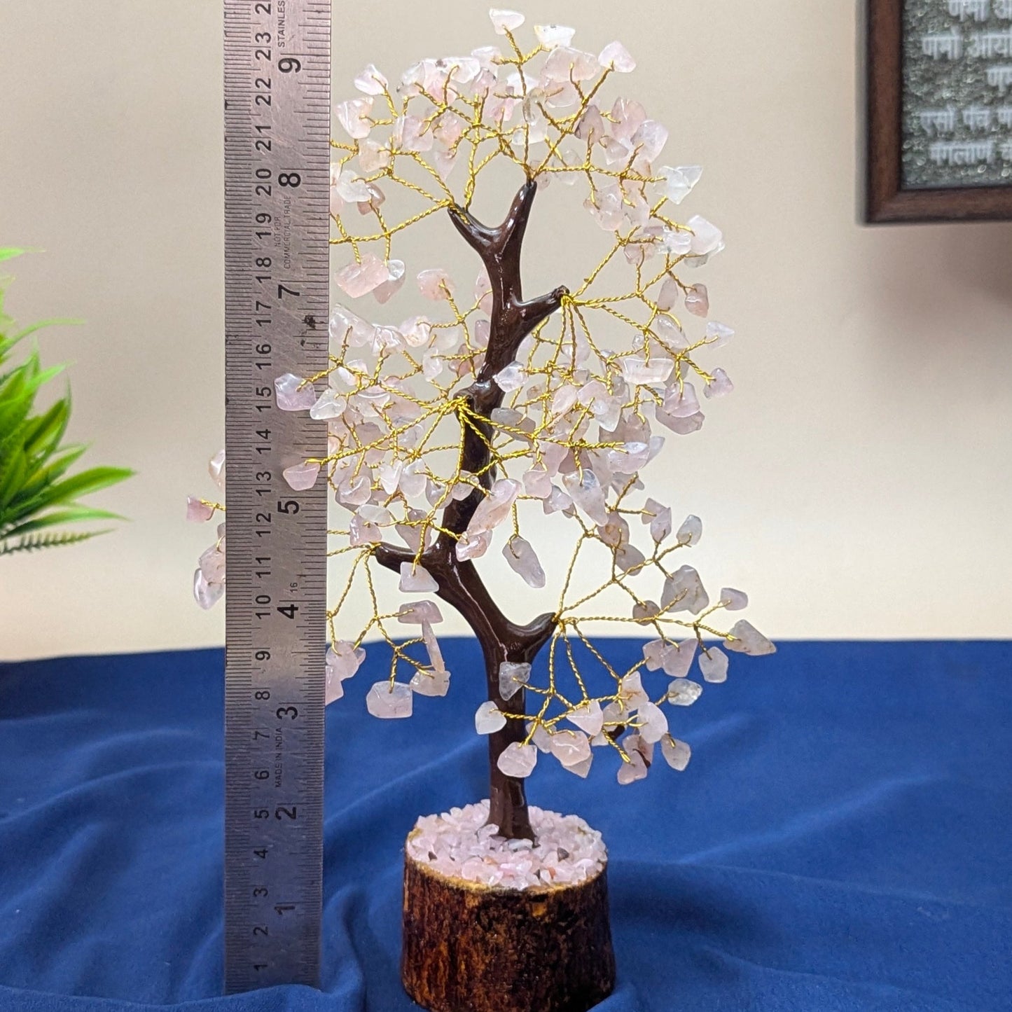 200 beads crystal stone tree-Rose-Maitri Export | Crystals Store