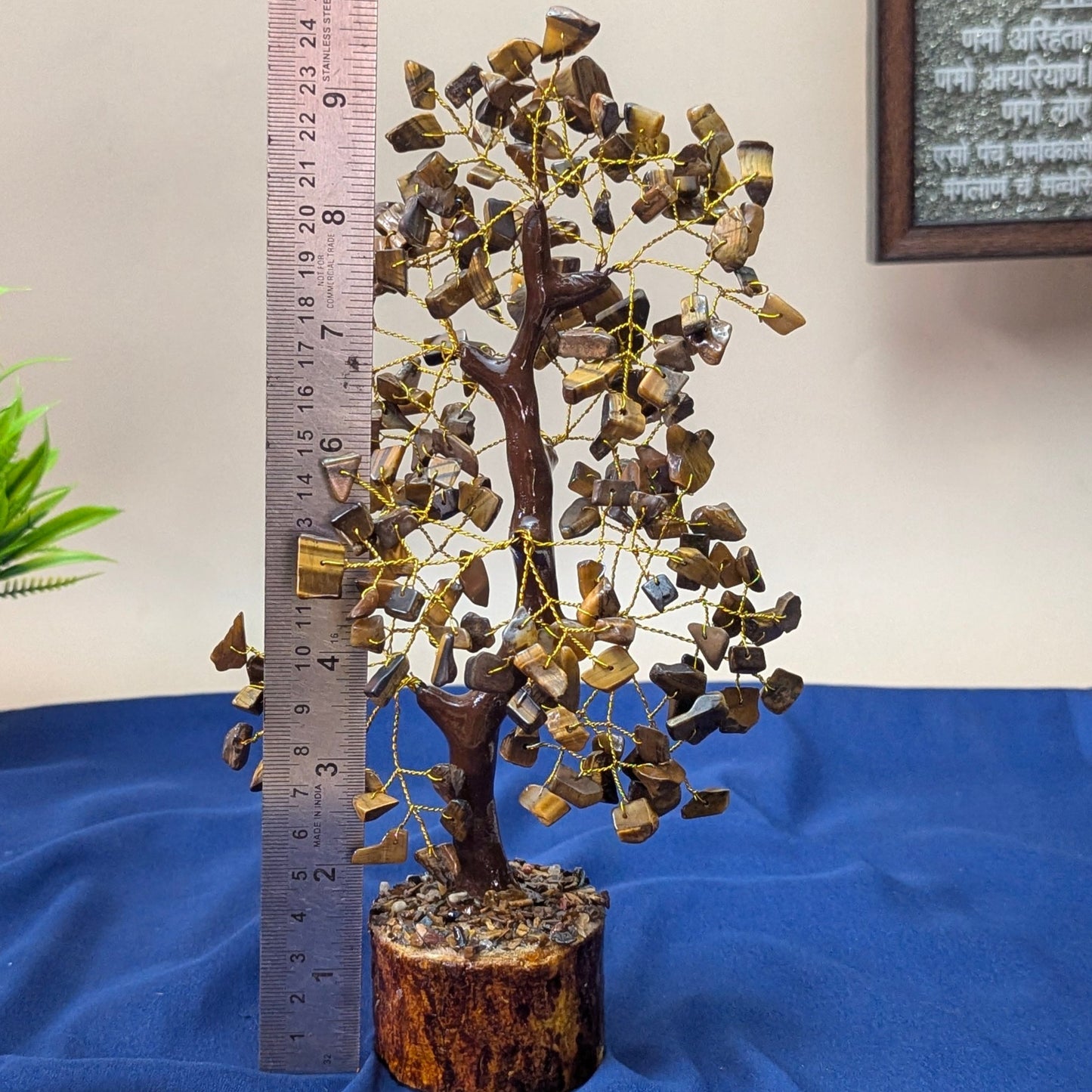 200 beads crystal stone tree-Tiger Eye-Maitri Export | Crystals Store