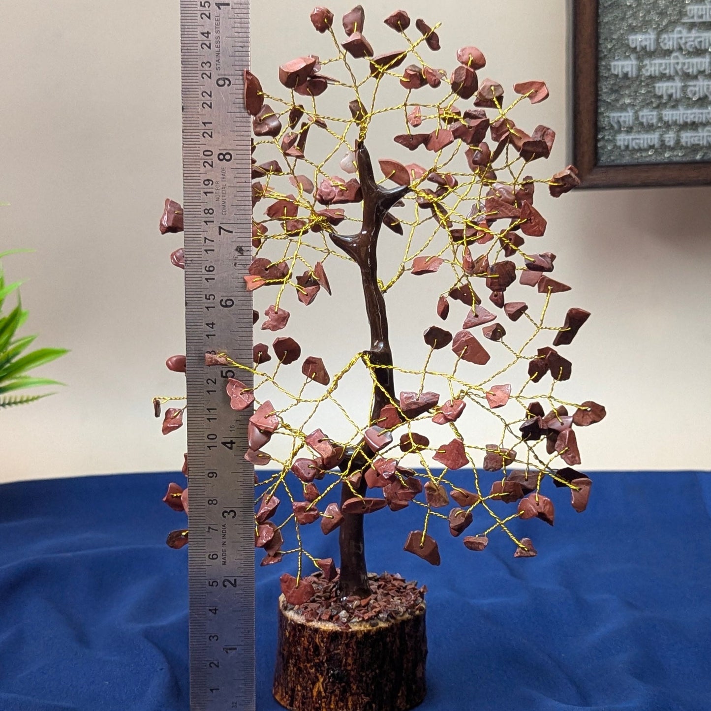 200 beads crystal stone tree-Red Jasper-Maitri Export | Crystals Store