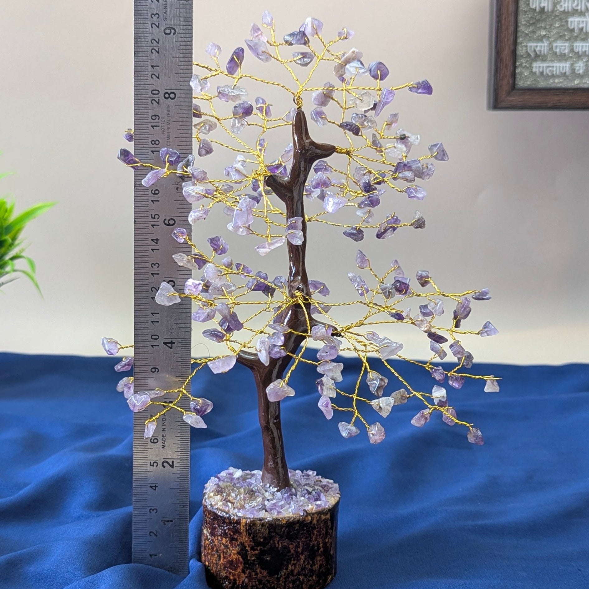 200 beads crystal stone tree-Amethyst-Maitri Export | Crystals Store
