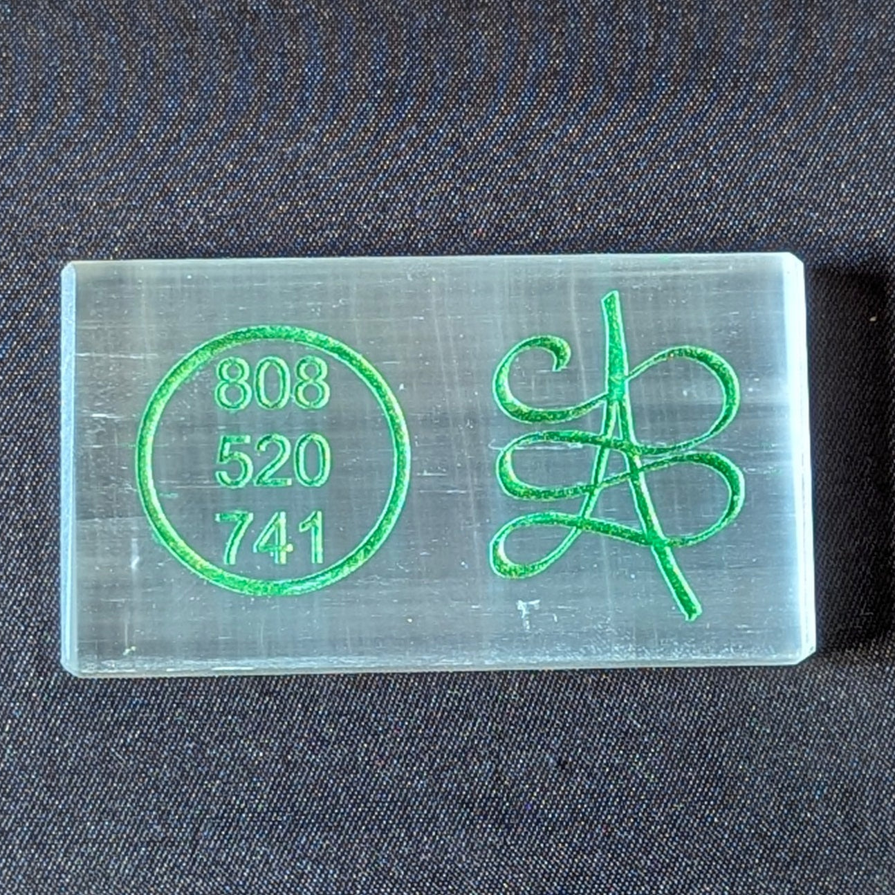 selenite Cleansing and Charging Plate ( 3x2 Inch )-Zibu Carving-Maitri Export | Crystals Store