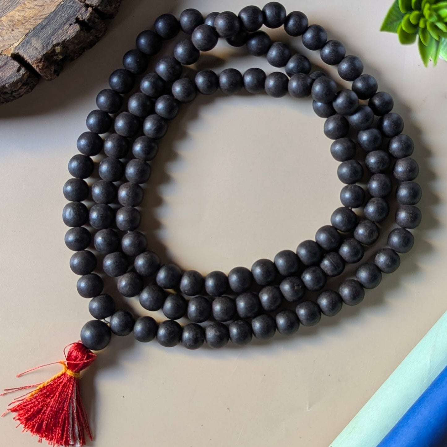 Karungali / ebony mala-12mm-Maitri Export | Crystals Store