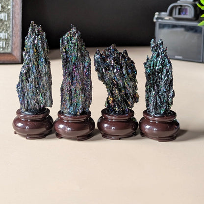 Carborundum stone with stand-Maitri Export | Crystals Store