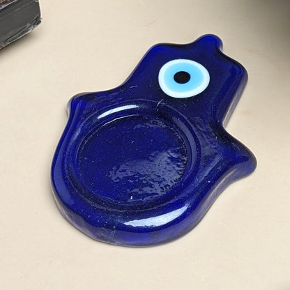 Evil Eye Candle Holder 2.5 Inch-Hamsha-Maitri Export | Crystals Store