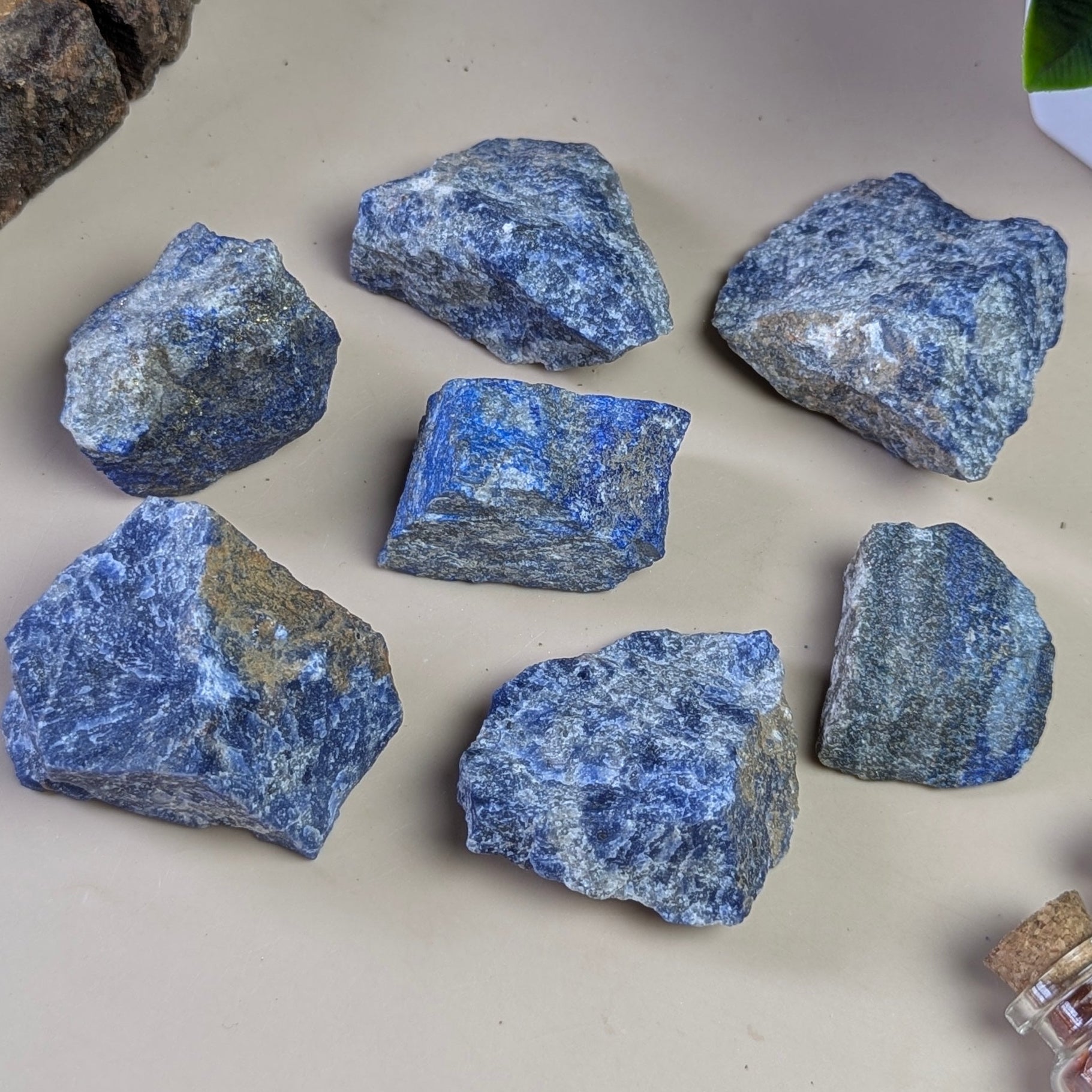 Lapis lazulli natural stone rough / raw-1 kg-Maitri Export | Crystals Store