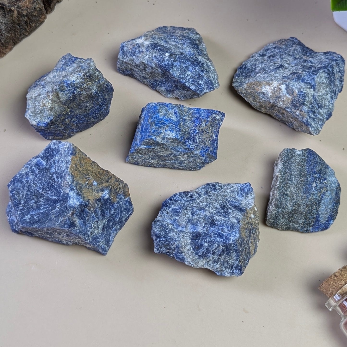 Lapis lazulli natural stone rough / raw-500 gm-Maitri Export | Crystals Store