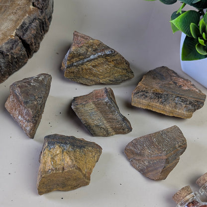 Tiger eye natural stone rough / raw-1 kg-Maitri Export | Crystals Store