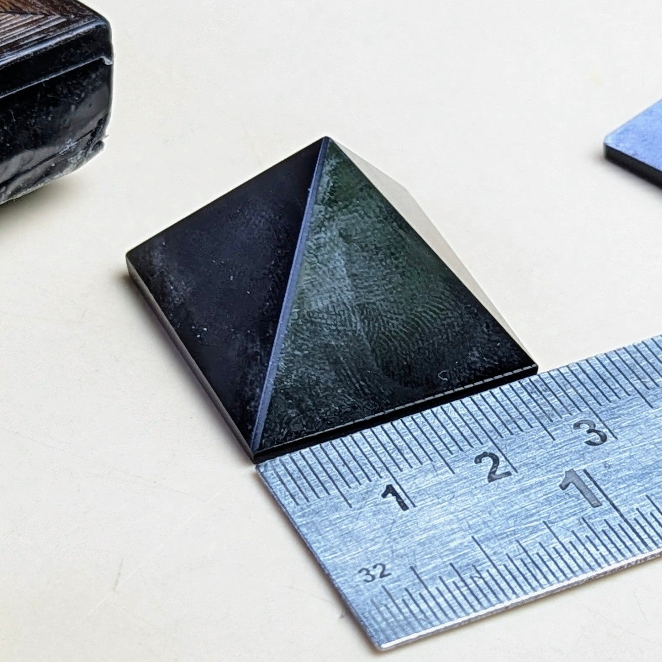 Natural different crystal stone pyramid ( Size: 1 inch )-Maitri Export | Crystals Store