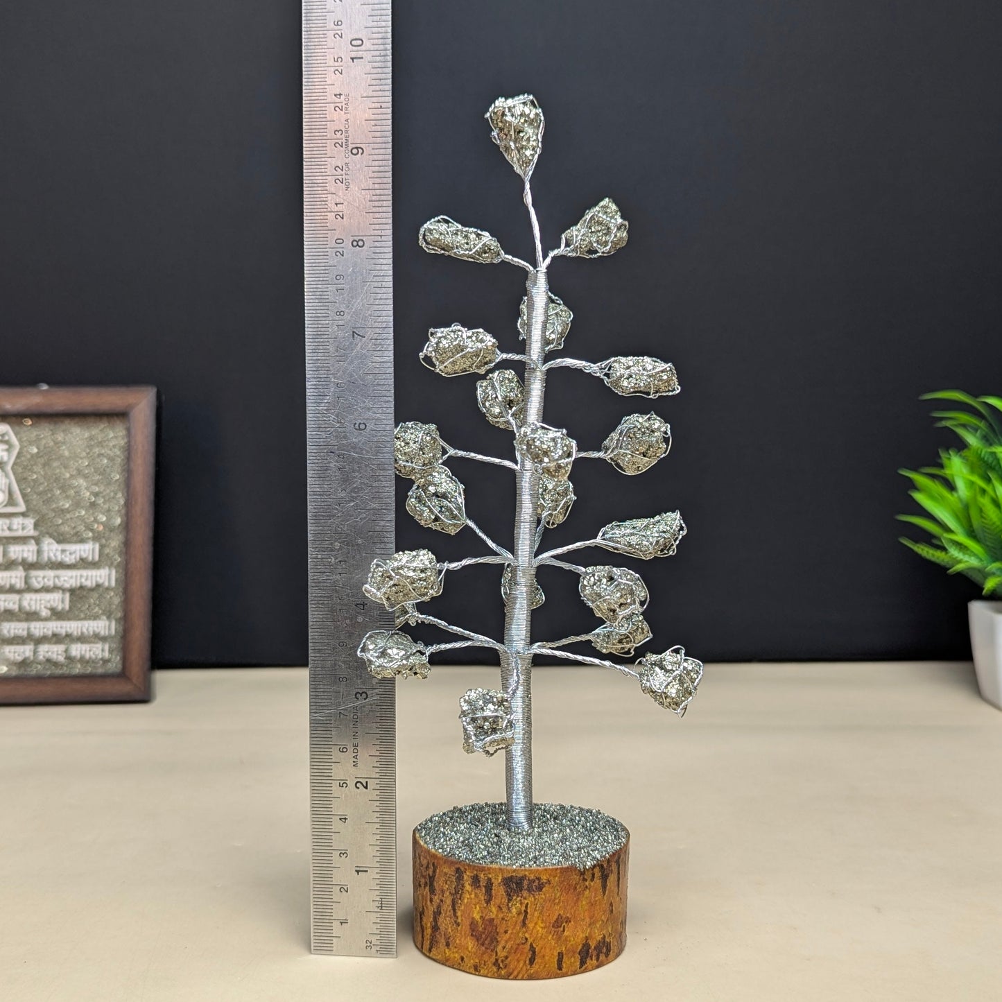 Pyrite cluster Tree ( 21 Beads)-Maitri Export | Crystals Store