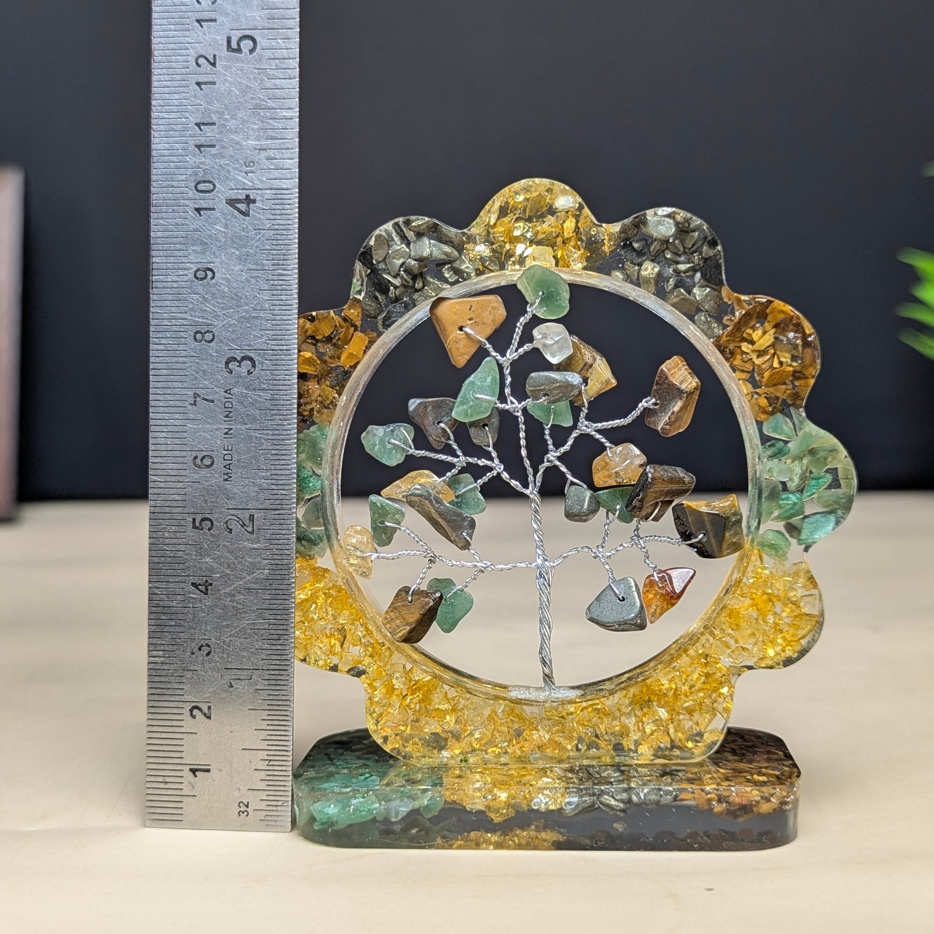 Money Magnet Flower Orgone Tree-Maitri Export | Crystals Store