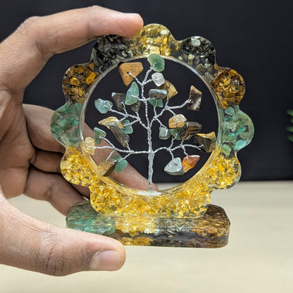 Money Magnet Flower Orgone Tree-Maitri Export | Crystals Store