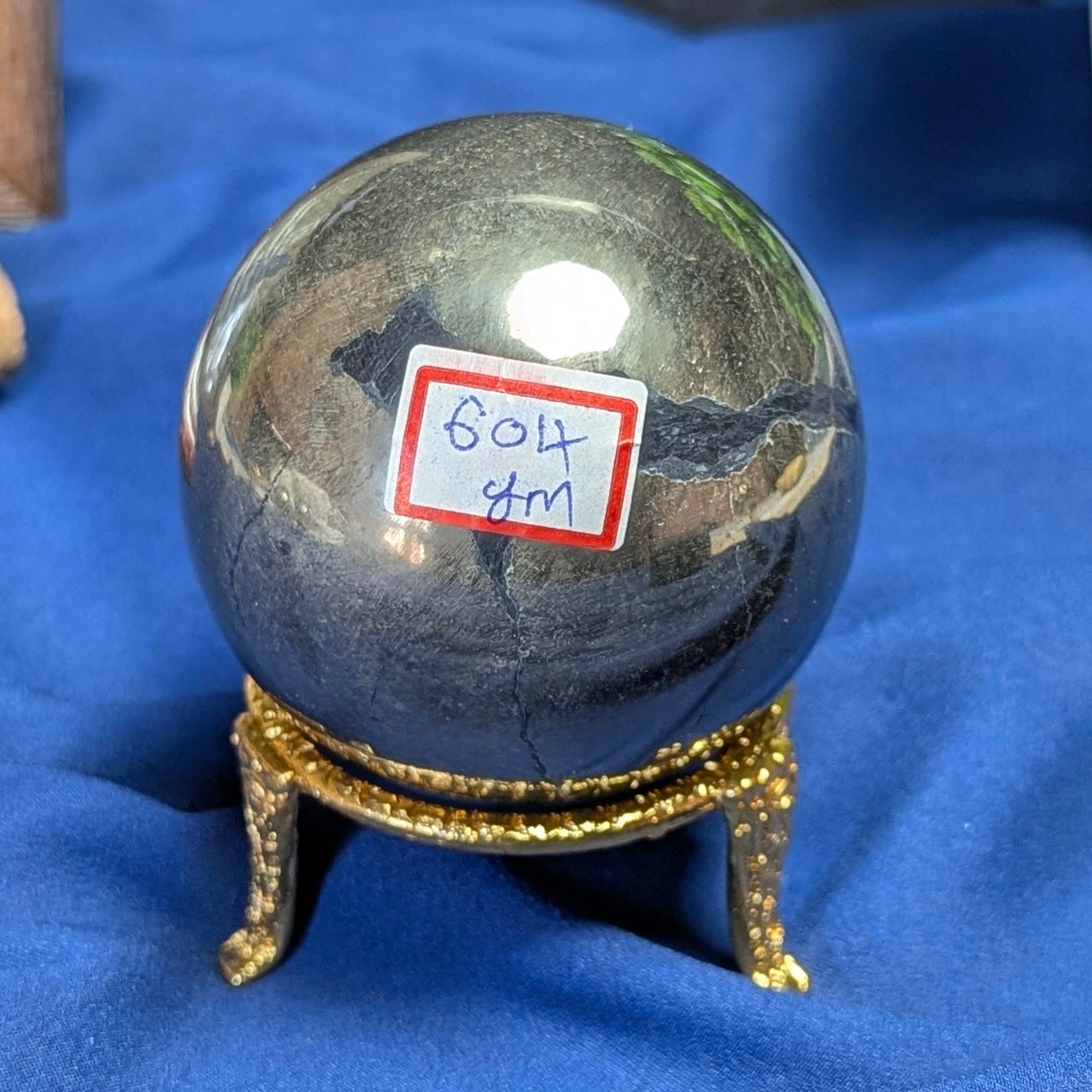 Pyrite Ball-604 gm-Maitri Export | Crystals Store