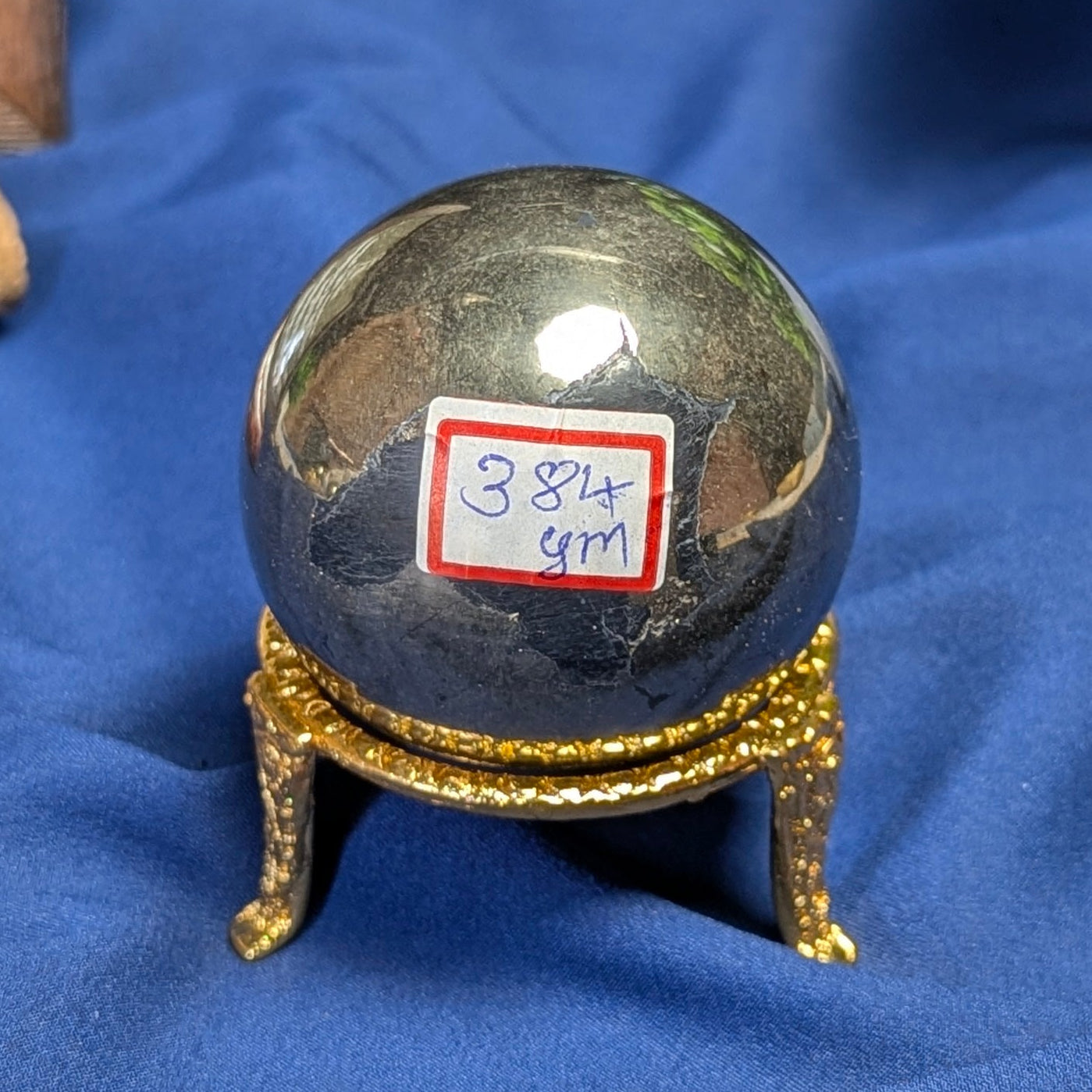 Pyrite Ball-384 gm-Maitri Export | Crystals Store