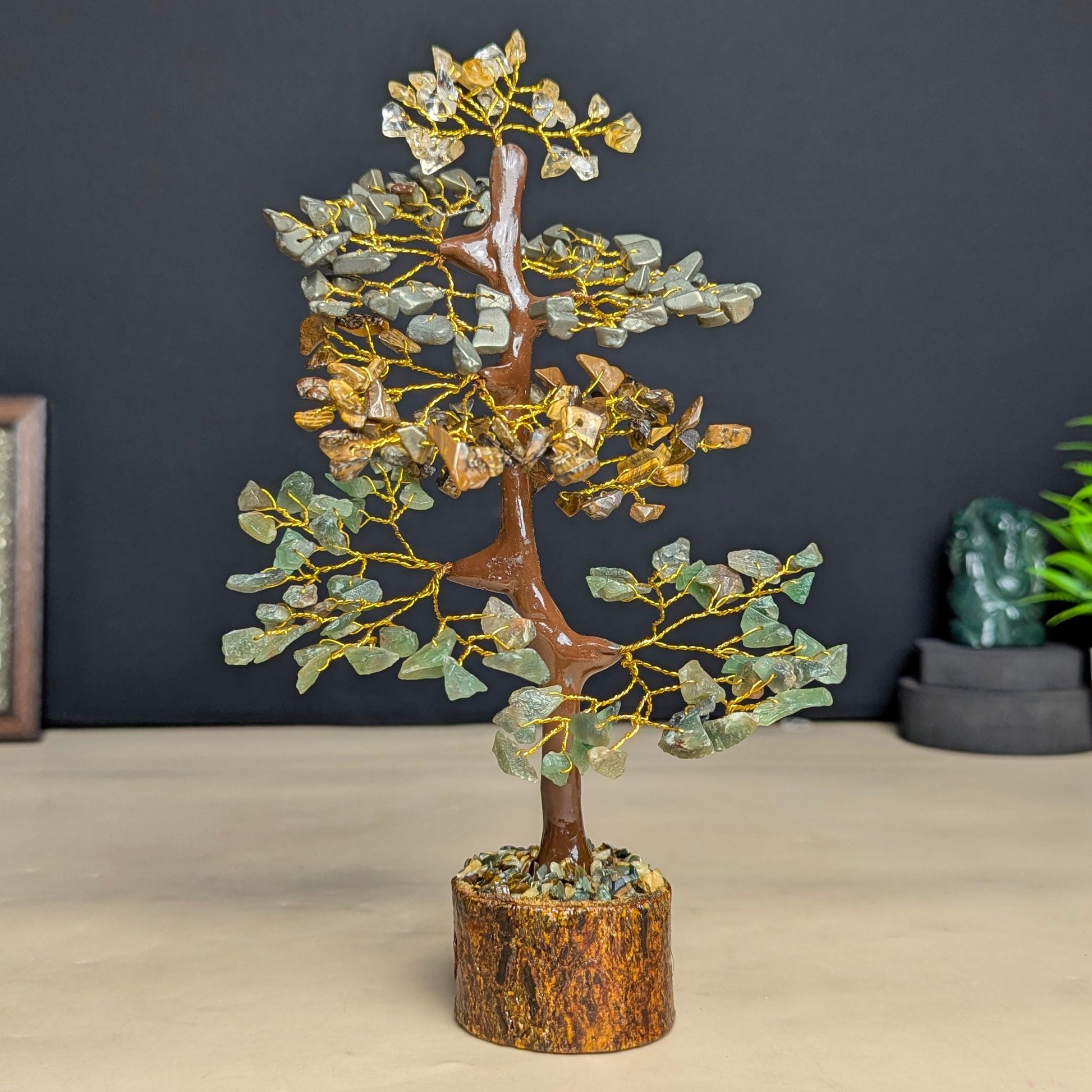 200 beads crystal stone tree-Money Magnet-Maitri Export | Crystals Store