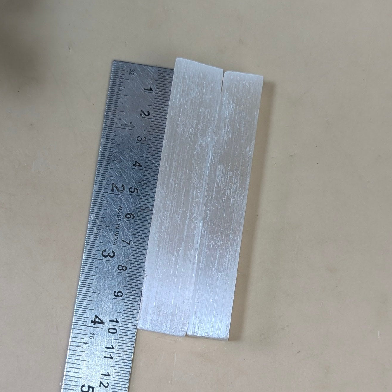 Selenite Morocco rough sticl \bar-4 inch-Maitri Export | Crystals Store