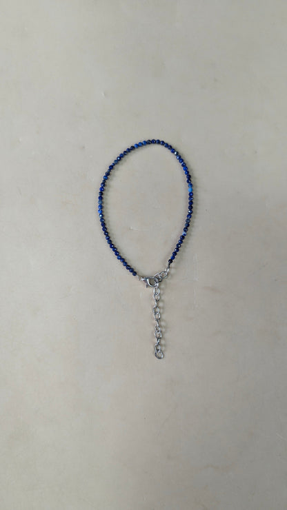anklet 2mm faceted