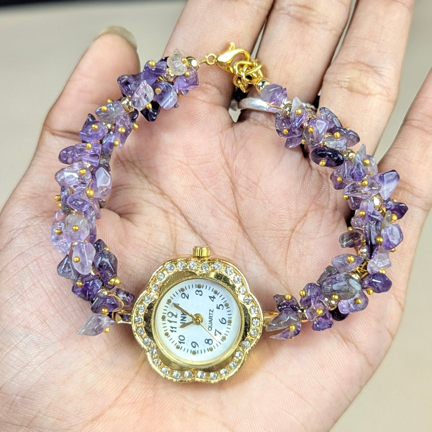 Chips Watch-Amethyst-Maitri Export | Crystals Store
