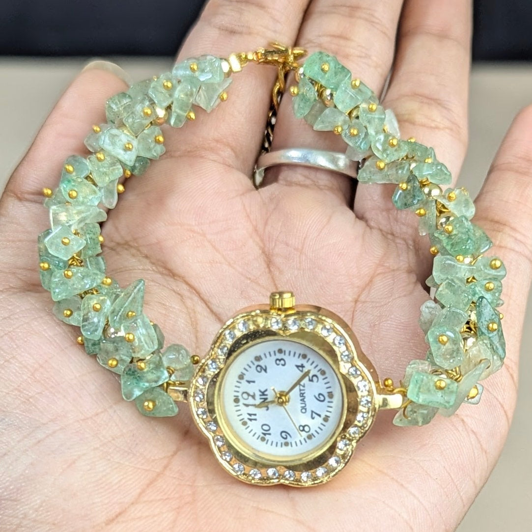 Chips Watch-Green Aventurine-Maitri Export | Crystals Store