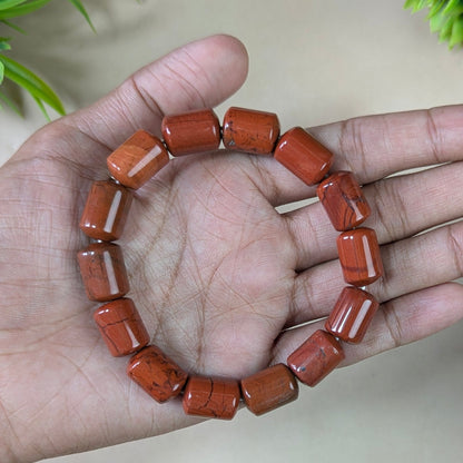 Natural Crystal Pipe Bracelet