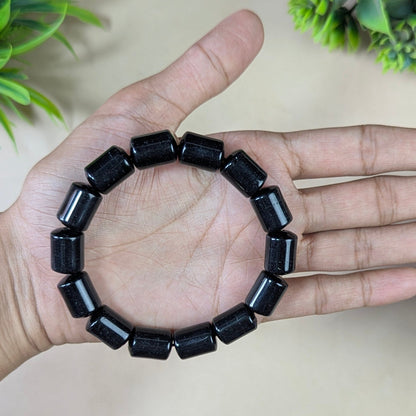 Natural Crystal Pipe Bracelet
