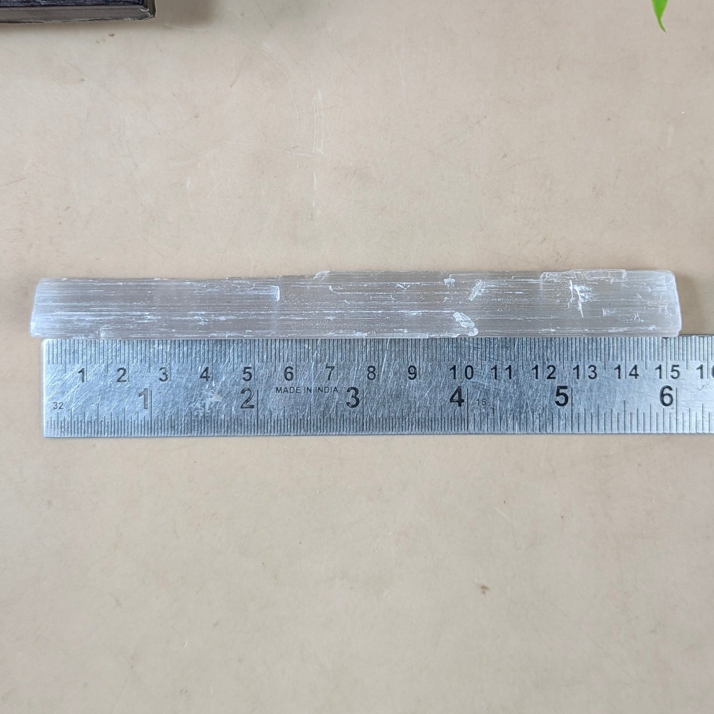 Selenite Morocco rough sticl \bar-6 inch-Maitri Export | Crystals Store