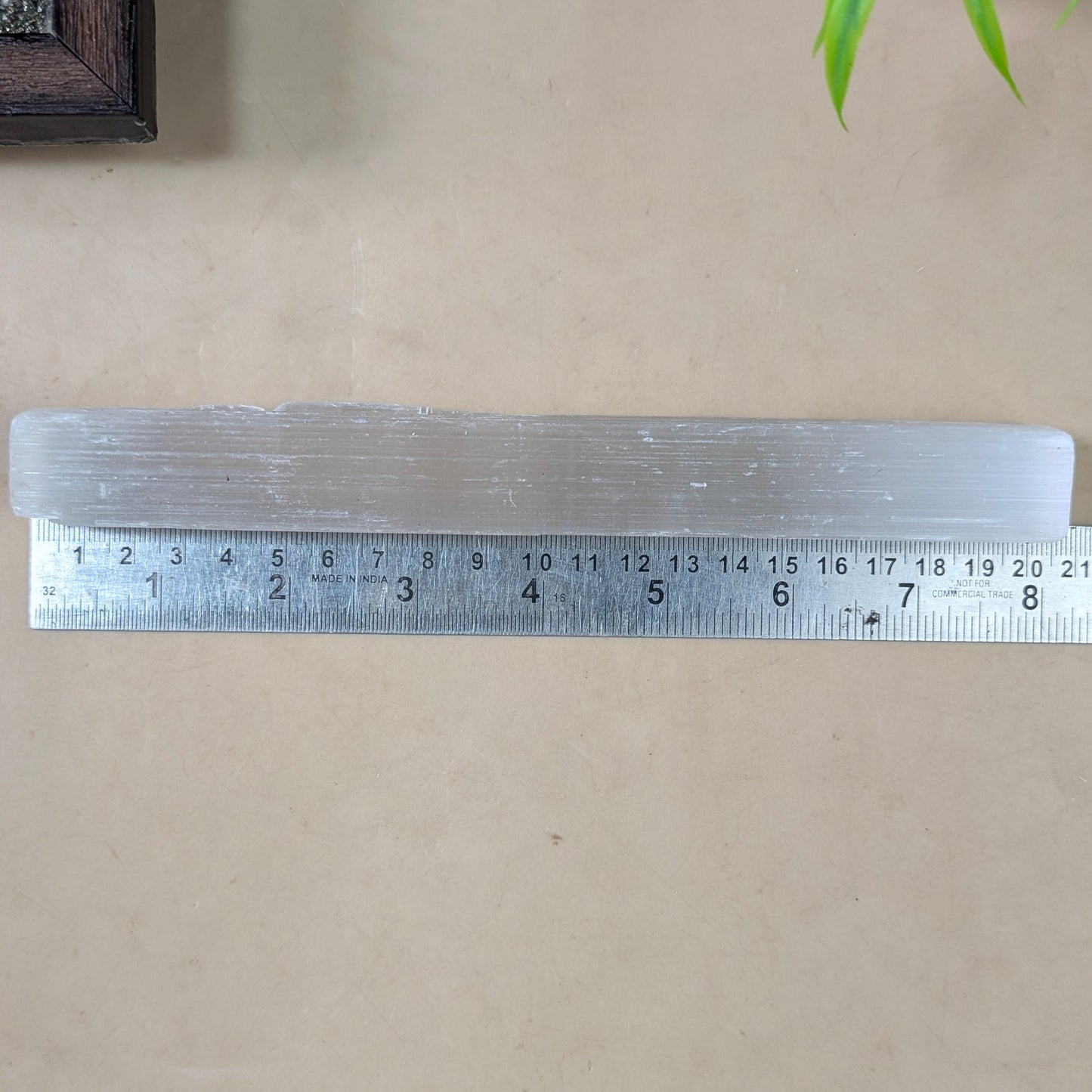 Selenite Morocco rough sticl \bar-8 inch-Maitri Export | Crystals Store